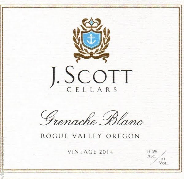 2014 J. Scott Cellars Grenache Rogue Valley, Oregon