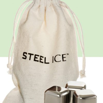 Steel-Ice™ Cubes (3 Cubes with Cotton Sack), Mini Set