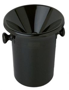 Wine Tasting Receptacle (Spittoon), Black Acrylic