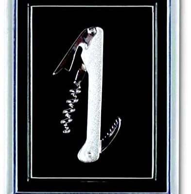 Waiter’s Corkscrew Pin, Gold or Silver