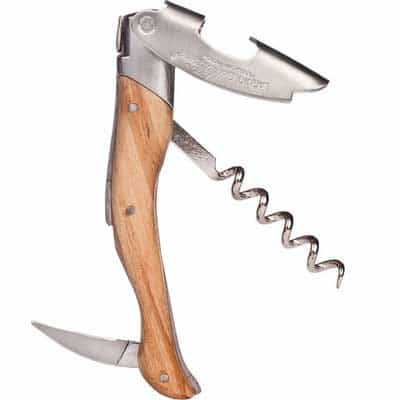 Laguiole Millésime Waiter’s Corkscrew – Olivewood handle- Engrave