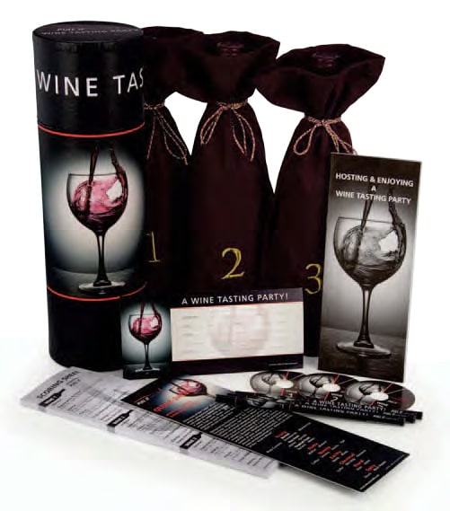 Wine Tasting Party Kit, Consumer Set