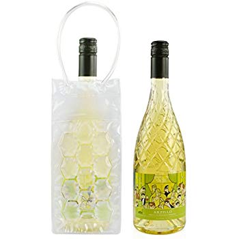 Gel Bead  Collapsible Bottle Cooler Bag for Champagne bottles