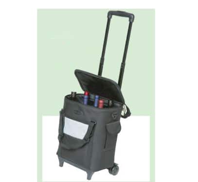 Trolley Wine Carrier & Luggage Set – 6 bottle capacity