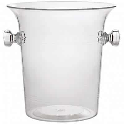 Vino Bottle Cooler, Clear Acrylic