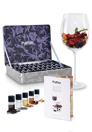 Pulltex Complete Wine Essence Set Collection, 40 Aromas, for Training the Senses