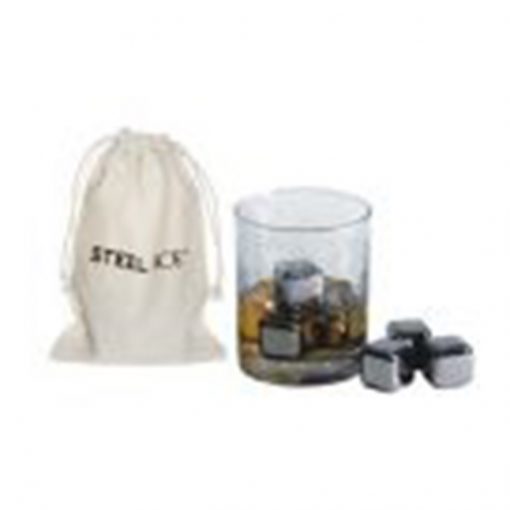 Steel-Ice™ Cubes (3 Cubes with Cotton Sack), Mini Set