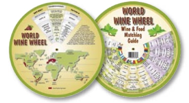 World Wine Wheel and Food Guide Matching Guide