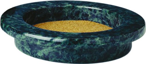 Marble Wine Coaster – Green or Black – Engraved