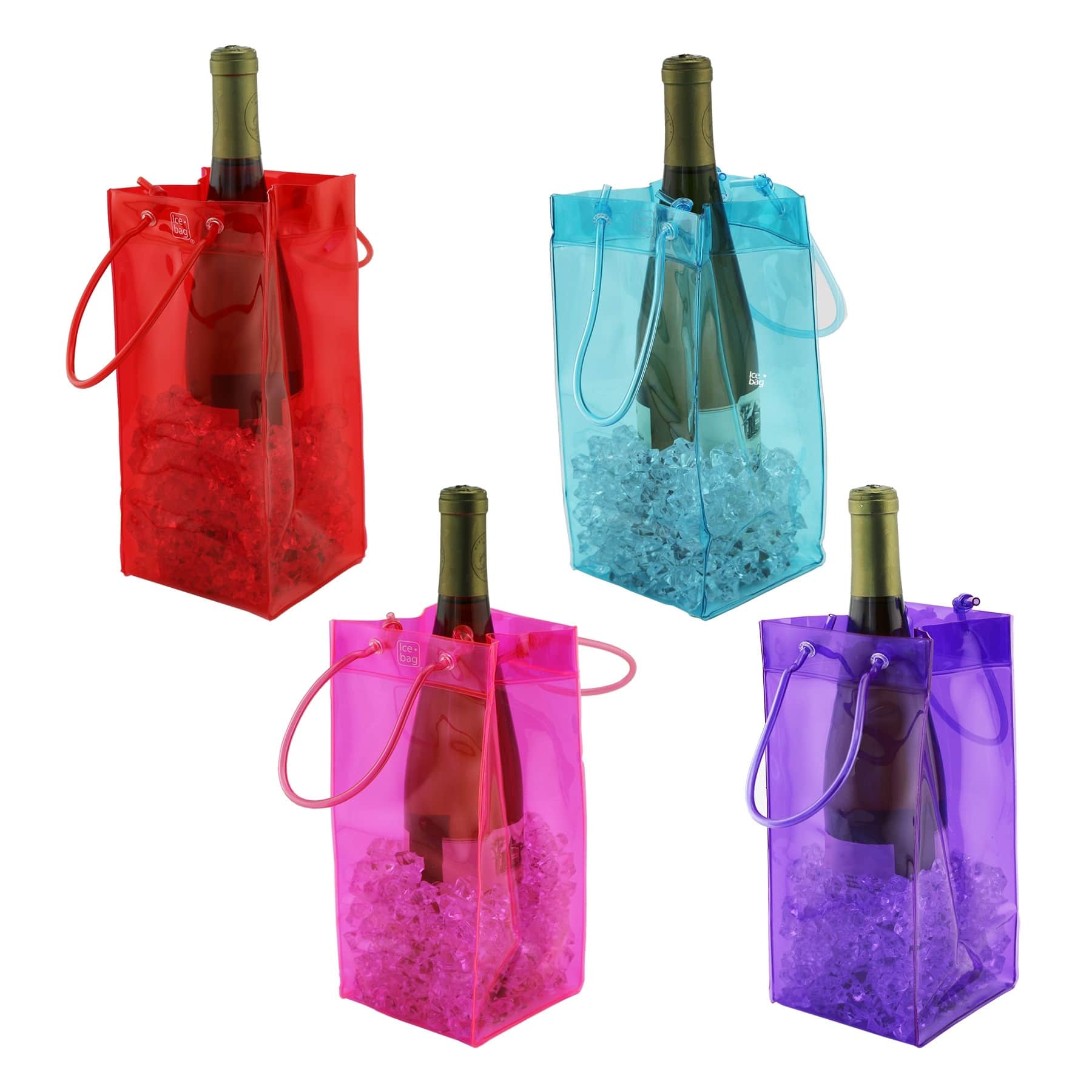 ICE BAG Collapsible Wine Cooler Bag, Made in France